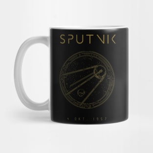 Sputnik 1 CCCP Soviet Union Satellite Mug